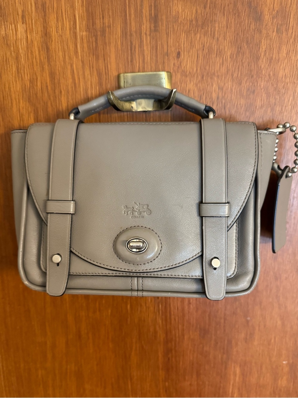 Authentic Coach Bleecker Mini Brooklyn Messenger Bag in Excellent Condition
